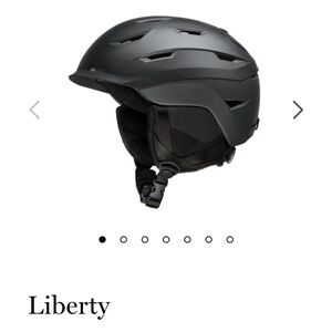 SMITH Black Ski Helmet